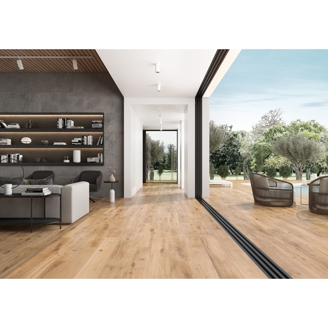 Keraben Naturwood Boden- und Wandfliese Brandy 60x120 cm