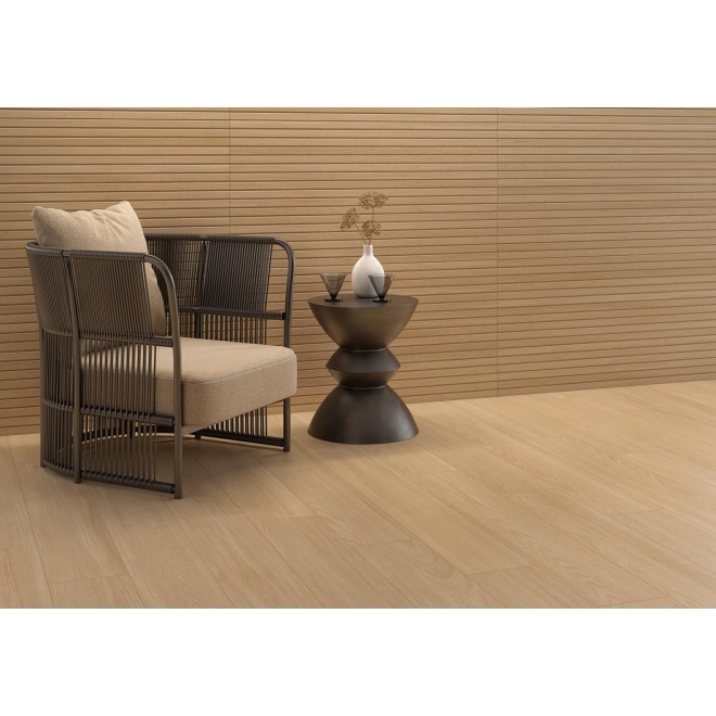 Keraben Poeme Haya Boden- und Wandfliese Natural 20x120 cm