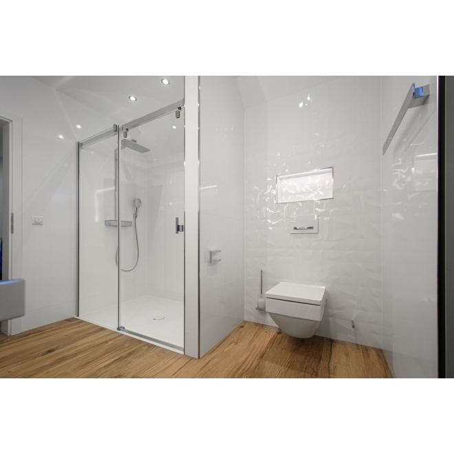 Keraben Superwhite Wandfliese weiß 40x120 cm - matt - Silk Touch