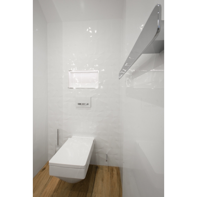 Keraben Superwhite Dekor weiß Geometric gloss glänzend 30x60 cm