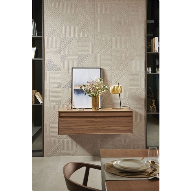 Keraben Verse Wanddekor Concept Cream 30x90 cm