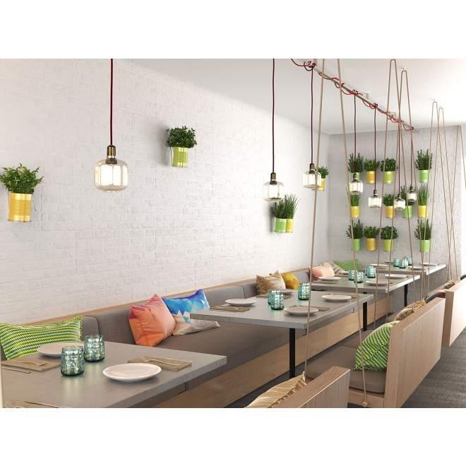 Keraben Wall Brick Wandfliese White 30x90 cm