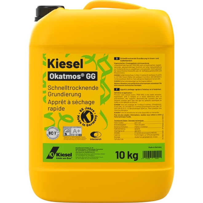 Kiesel Okatmos GG Schnelltrocknende Grundierung 10 kg Kanister
