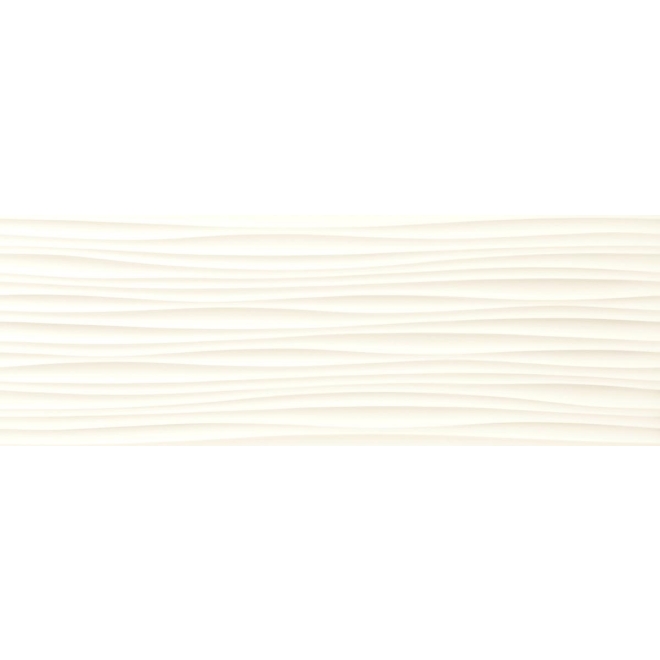 Love Tiles Genesis Wind White Matt 35x100 cm Wanddekor