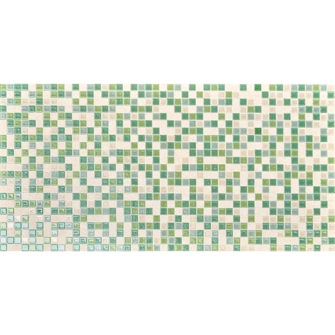 Love Tiles Sense Bitmap Green Natural 35x70 cm Wanddekor