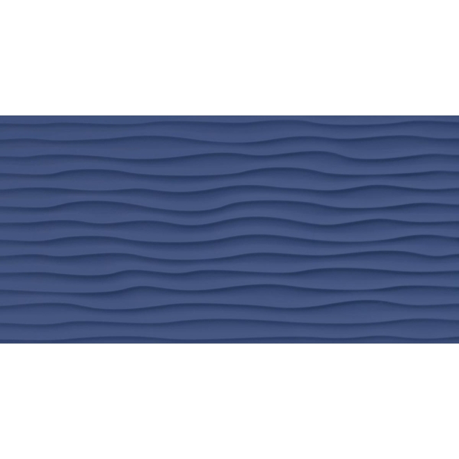 Love Tiles Genesis Reef Deep Blue Matt 30x60 cm Wandfliese