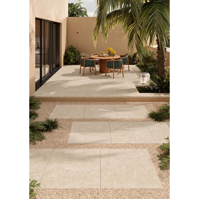 Love Tiles Elan Beige Terrassenplatte 80x80 cm