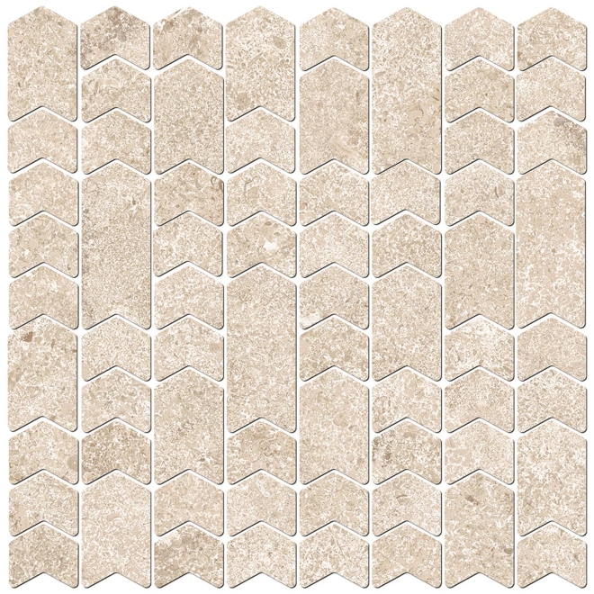 Love Tiles Elan Beige Wandmosaik Route 35x35 cm