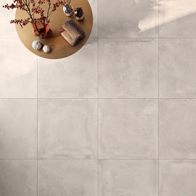 Love Tiles Legacy Light Grey Boden- und Wandfliese 100x100 cm