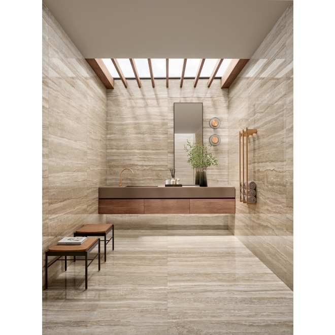 Margres Endless Travertino Smooth Boden- und Wandfliese 60x120 cm