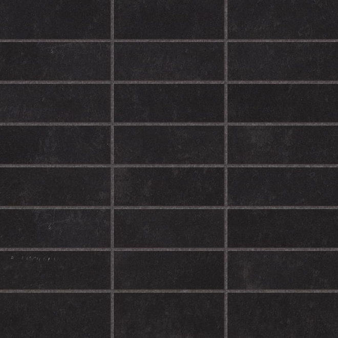 Margres Time 2.0 Black Natural Mosaik 3,5x10 30x30 cm