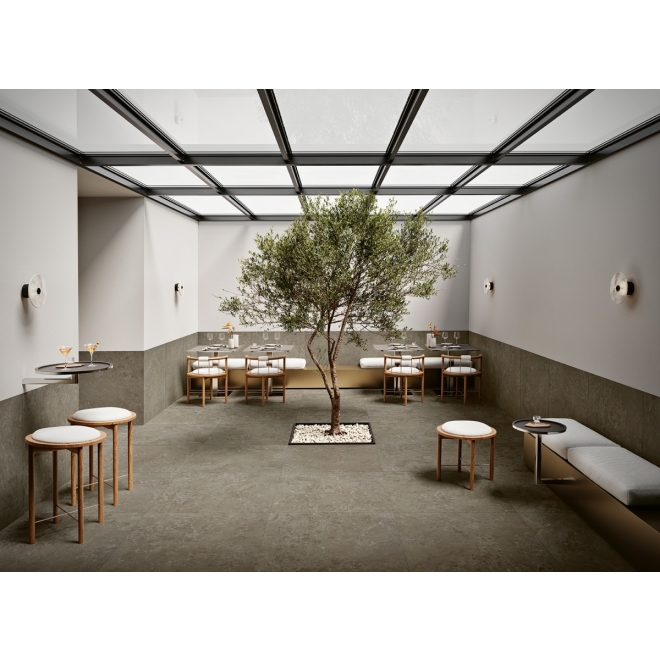 Margres Pure Stone Grey Natur Boden- und Wandfliese 60x120 cm