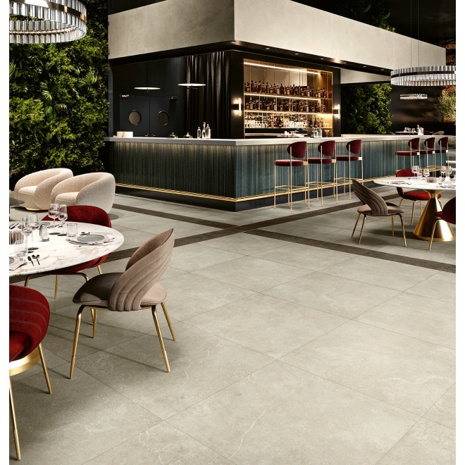 Margres Pure Stone Grey Natur Boden- und Wandfliese 60x120 cm