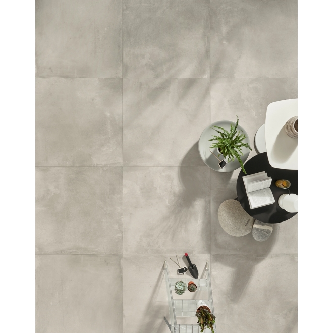 Margres Tool Light Grey Natur Boden- und Wandfliese 90x90 cm