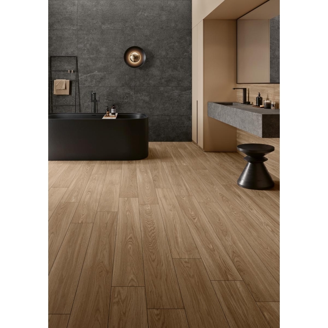 Margres Bare&Bold Bare Dark Beige Natural Boden- und Wandfliese 20x120 cm