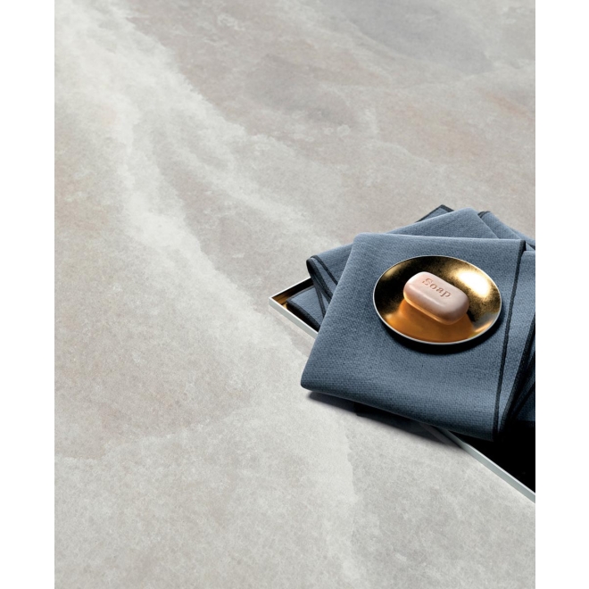 Mirage Cosmopolitan White Crystal Poliert Boden- und Wandfliese 120x120 cm