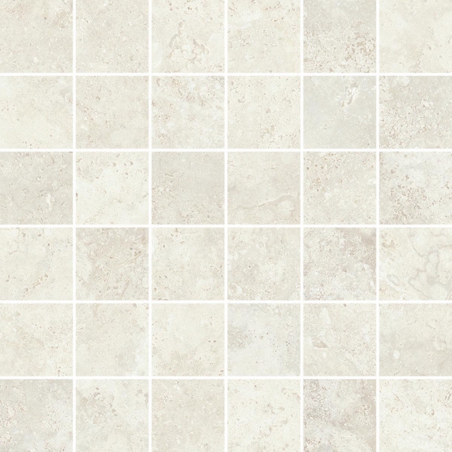 Mosaik Mirage Elysian Travertini in der Farbe Pearly Cross