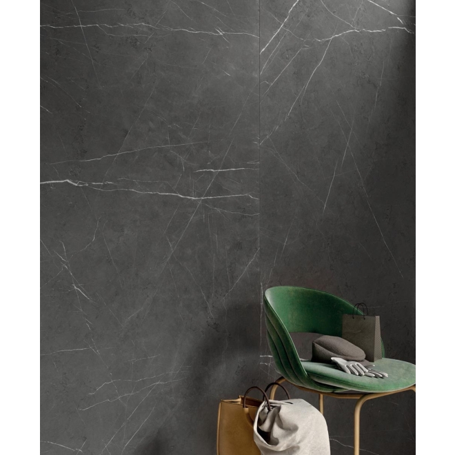 Mirage Jolie Pietra Grey Spazzolata Boden- und Wandfliese 120x120 cm