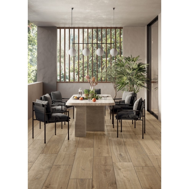 Mirage Kao Hazelnut KA 02 RD Terrassenplatte 30x120 cm