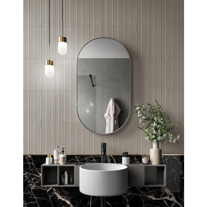 Mirage Mand Grigio Chiaro MD 02 Dekor Armor 30x45 cm