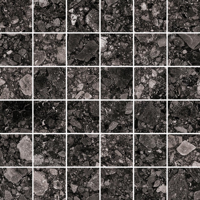 Mosaik Mirage Norr in der Farbe Svart