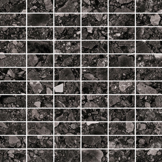 Mosaik Mirage Norr in der Farbe Svart