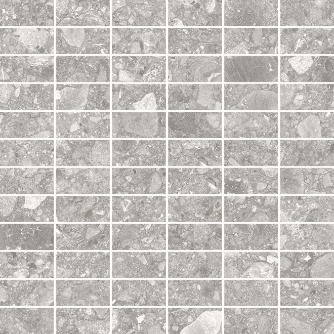 Mosaik Mirage Norr in der Farbe Vit