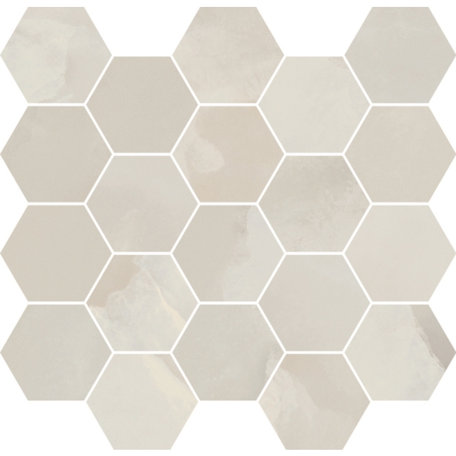 Mosaik Mirage Onyce in der Farbe Alabaster