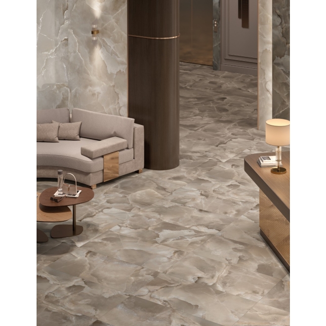 Mirage Onyce Argan ON05 Pearl Boden- und Wandfliese 60x120 cm