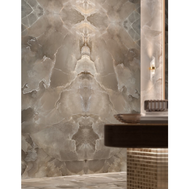 Mirage Onyce Argan ON05 Pearl Boden- und Wandfliese 60x120 cm