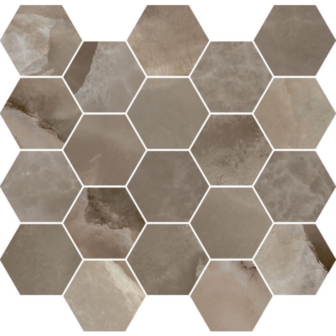 Mosaik Mirage Onyce in der Farbe Argan