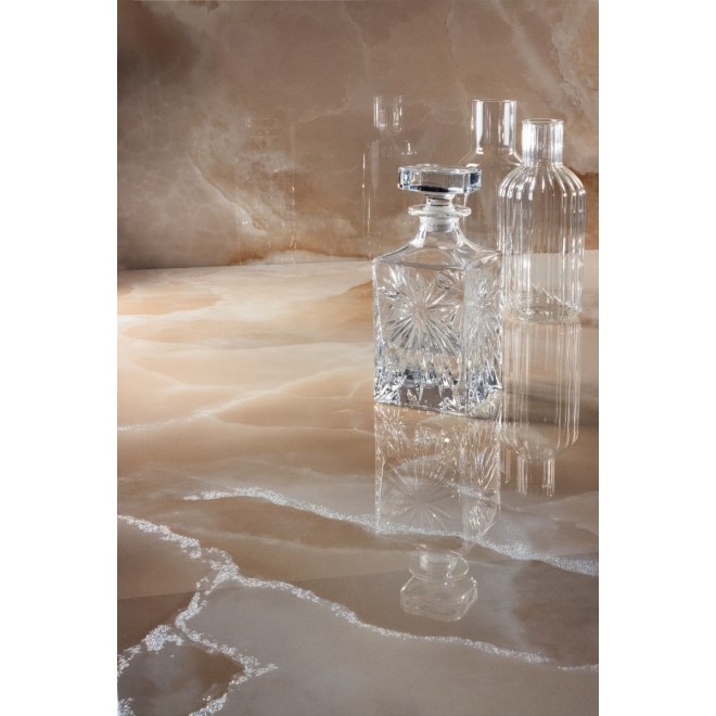 Mirage Onyce Champagne ON03 Pearl Boden- und Wandfliese 120x120 cm