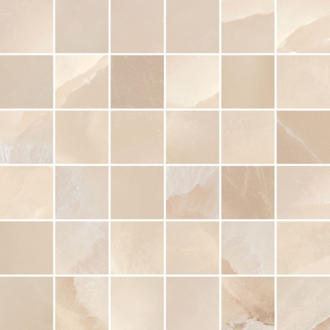 Mosaik Mirage Onyce in der Farbe Champagne