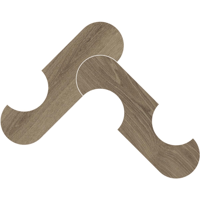 Dekor Mirage Oudh in der Farbe Cedro