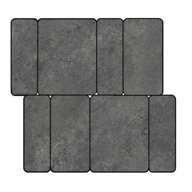 Mosaik Mirage ReStone in der Farbe Santorini