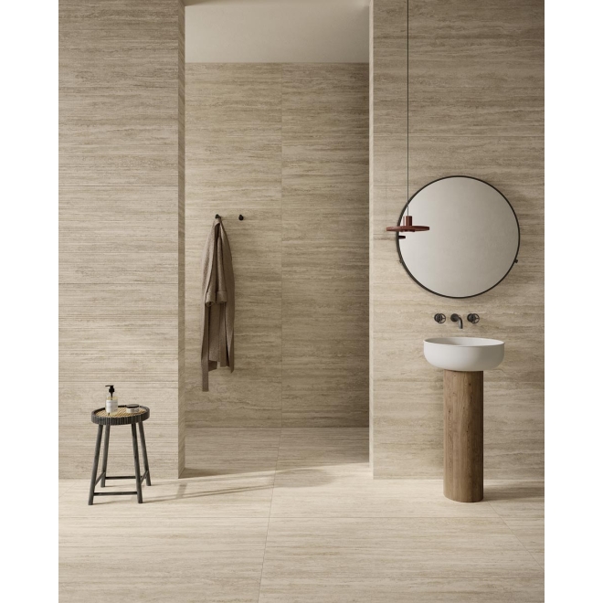 Pastorelli New Classic Beige matt Wanddekor Lines 60x120 cm