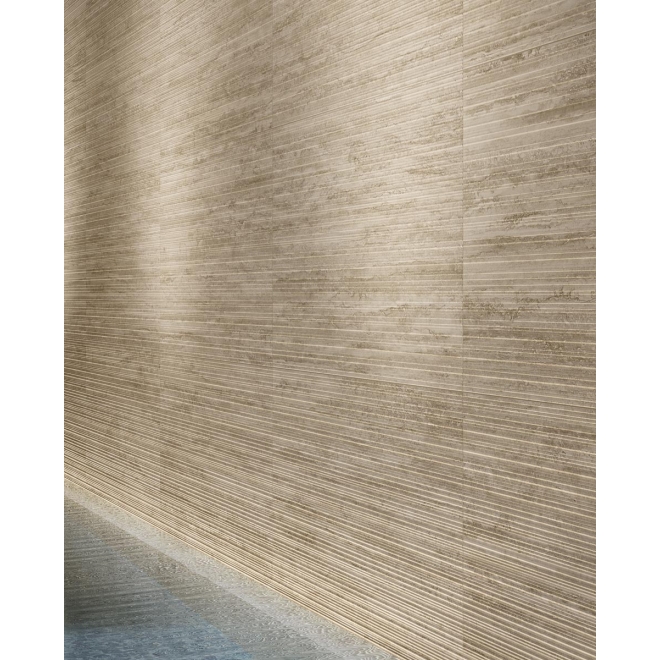 Pastorelli New Classic Beige matt Wanddekor Lines 60x120 cm
