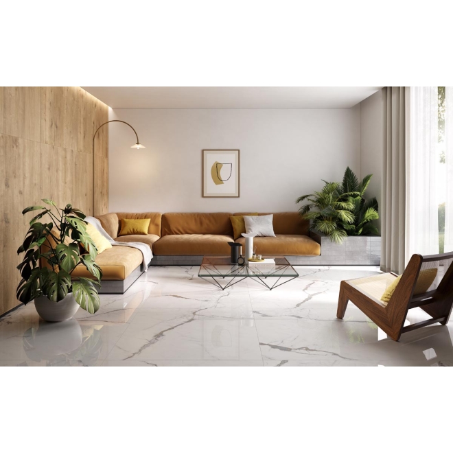 Pastorelli Sunshine Calacatta White Boden- und Wandfliese 30x60 cm