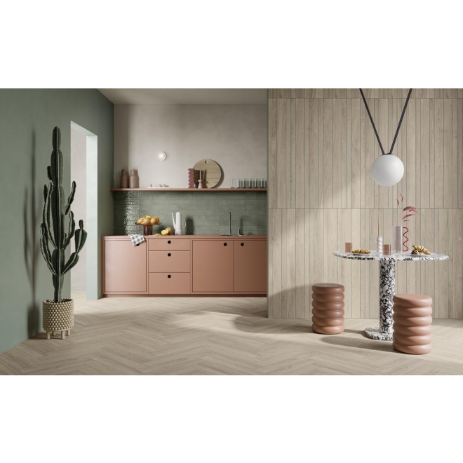 Pastorelli Everyday Taupe Boden- und Wandfliese 20x120 cm