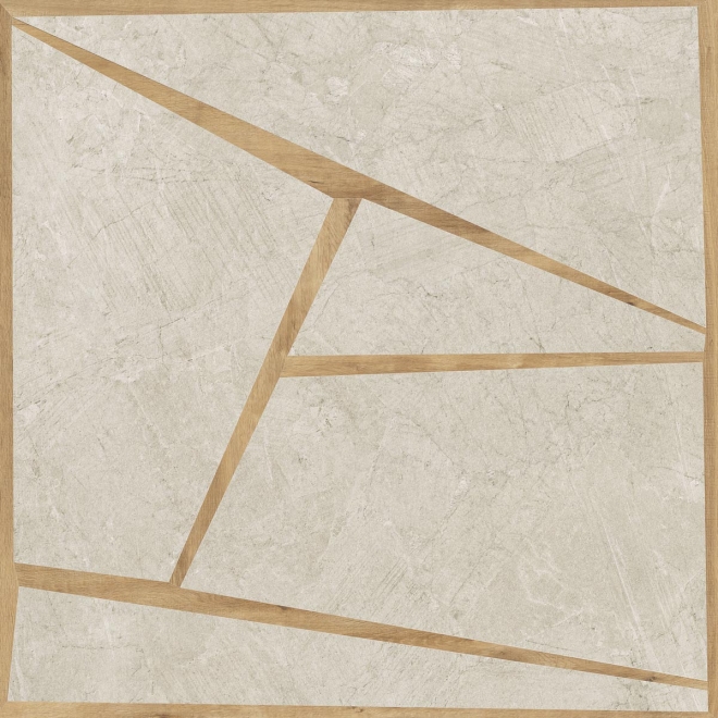 Pastorelli Mindwalk White Dekor Woody 120x120 cm