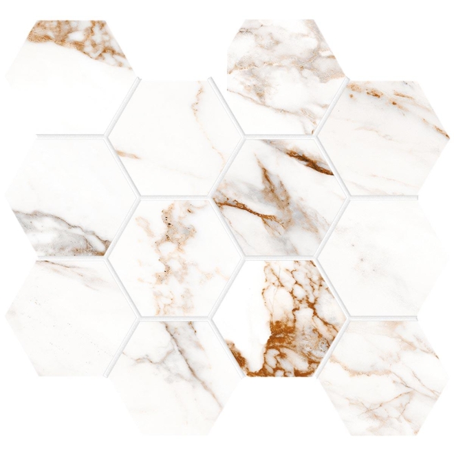 Pastorelli Sunshine Capraia White Mosaik Esagon 30x30 cm
