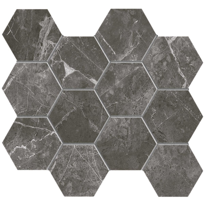 Pastorelli Sunshine Emperador Dark Mosaik Esagon 30x30 cm
