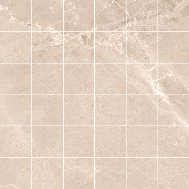 PrimeCollection Blend Mosaik 5x5 Tan 30x30 cm