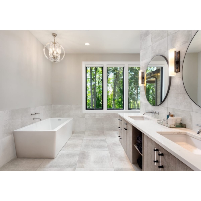 PrimeCollection HemiPLUS Platinum matt Boden- und Wandfliese 60x120 cm