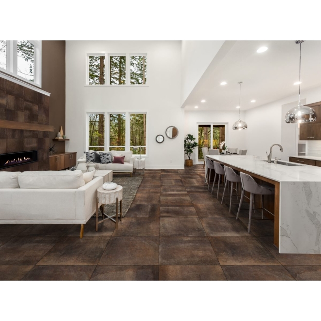 PrimeCollection HemiPLUS Copper matt Boden- und Wandfliese 60x120 cm