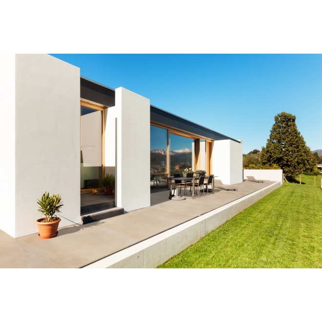 PrimeCollection UniPLUS Outdoor Sand Terrassenplatte rektifiziert 60x60 cm