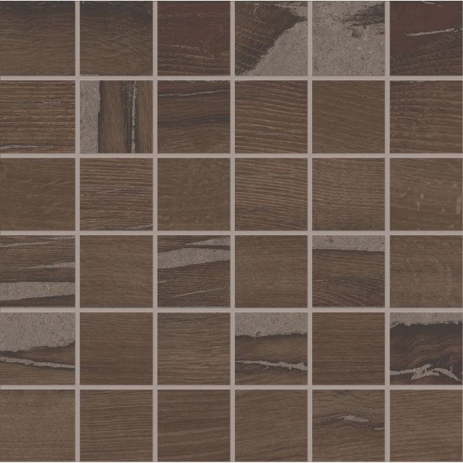 Provenza Alter Mosaik 5x5 Bruciato Matte 30x30 cm