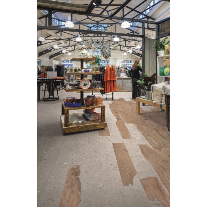 Provenza Ego Boden- und Wandfliese Grigio 6,5x60 cm