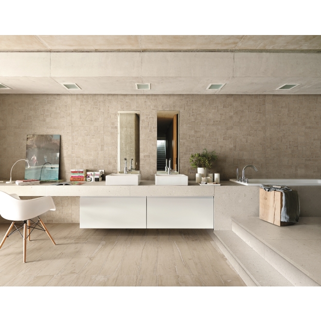 Provenza Ego Boden- und Wandfliese Avorio 20x120 cm