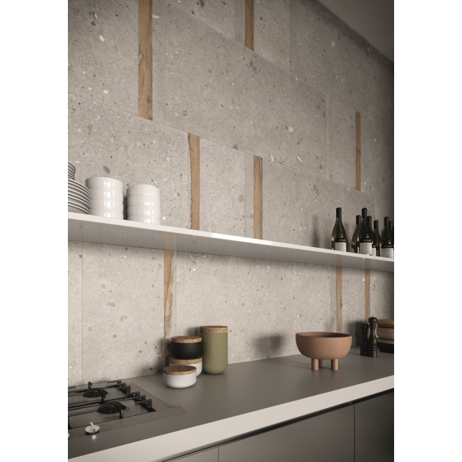 Provenza Ego Boden- und Wandfliese Grigio 30x60 cm